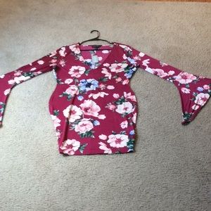 Floral forever21 plus dress